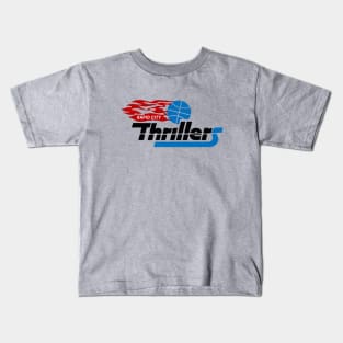 Defunct Rapid City Thrillers CBA Basketball 1984 Kids T-Shirt